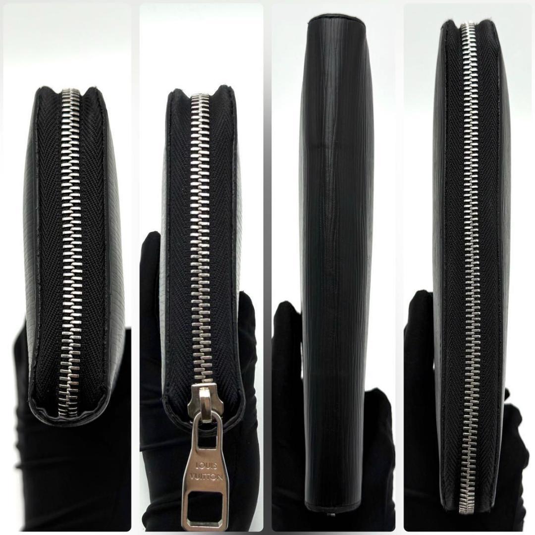 【美品】ルイヴィトン エピ ジッピーオーガナイザー ノワール 二つ折り 長財布