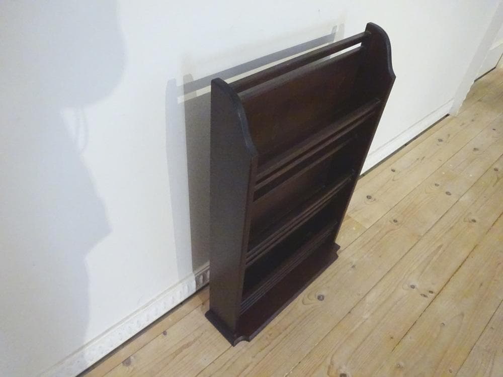 北海道民芸家具　ホクミン　マガジンラック　スリッパラック　飾り棚　古民家家具