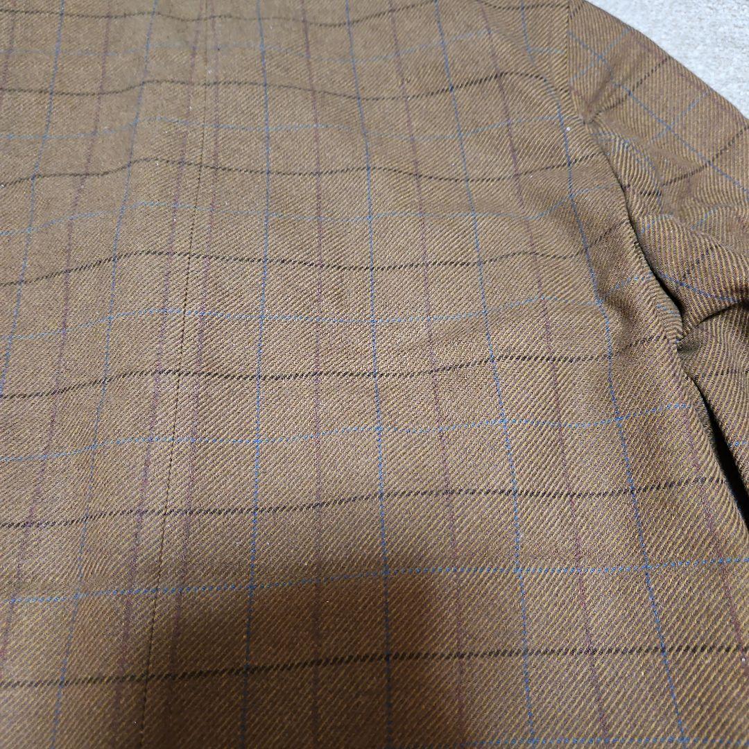 Aquascutum アクアスキュータム ブラウンチェック L相当 イングランド