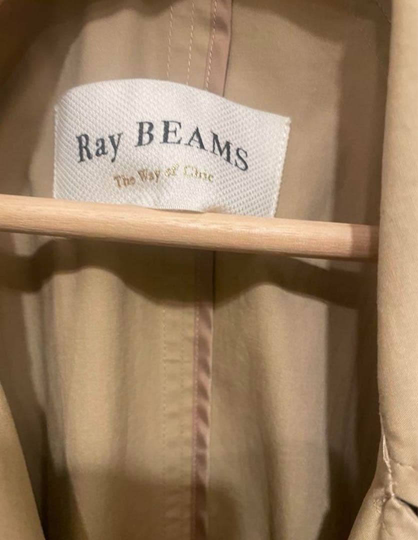 RayBEAMS ビームス　ビッグシルエットラップコート　トレンチコート