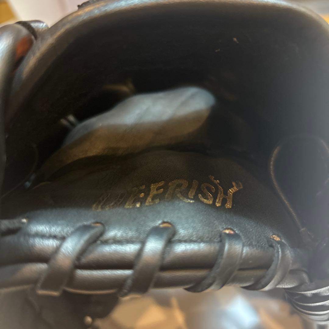 三足の蛙　USAモデル　ミズノ 軟式グローブ　ビューリーグ ビッグM 青