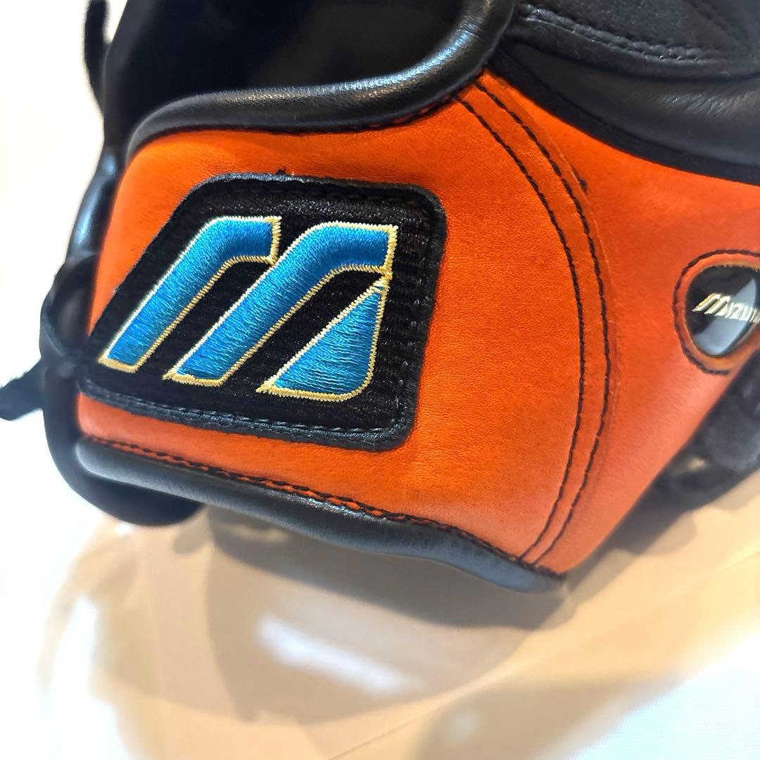 三足の蛙　USAモデル　ミズノ 軟式グローブ　ビューリーグ ビッグM 青