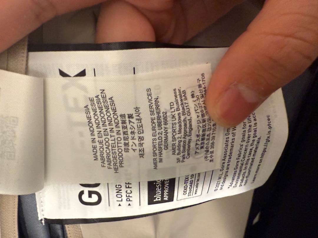 Arc'teryx beta jacket sサイズ