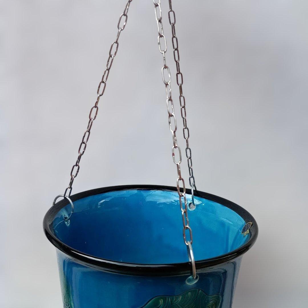 ドマン　イタリア製　吊り下げ式　鉢　植木鉢