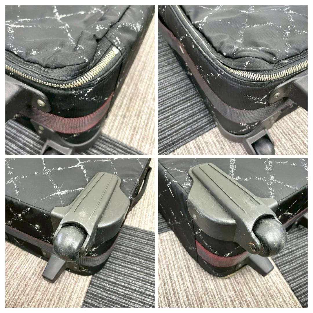 CHANEL　シャネル　旧トラベルライン　キャリーケース　２輪　ブラック