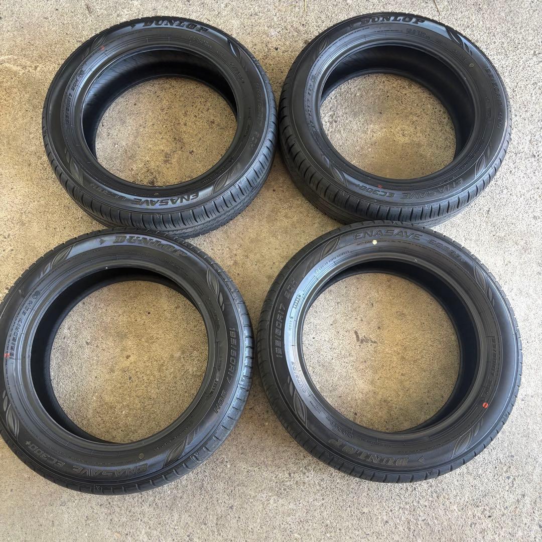 新車外し DUNLOP ENASAVE EC300+ 195/60R17 4本