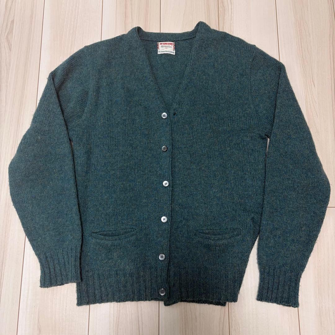 60s-70s McGREGOR モヘアカーディガン 古着 USA