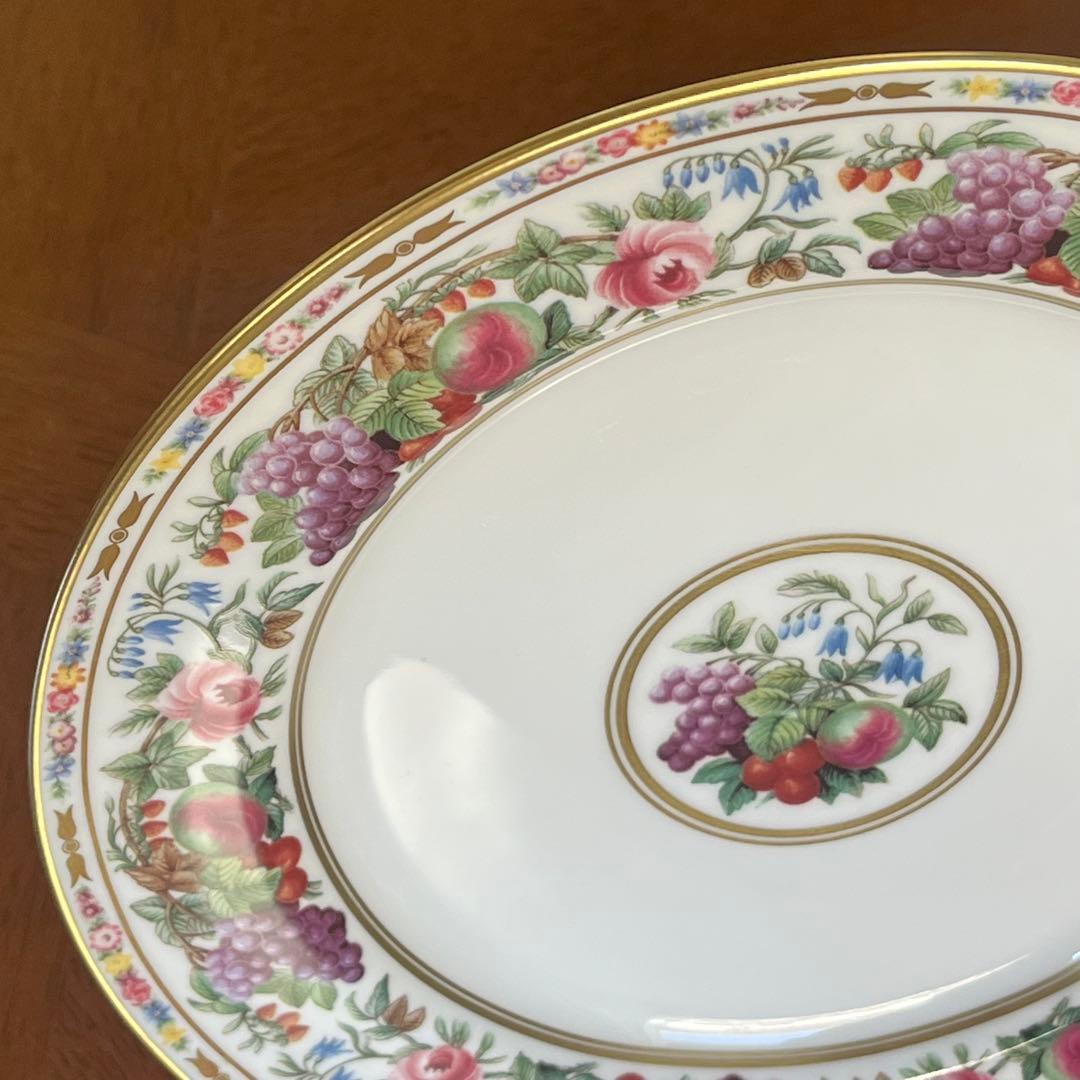 【レア美品】英国製　スポード ★プロバンス★フルーツリム　トリオ