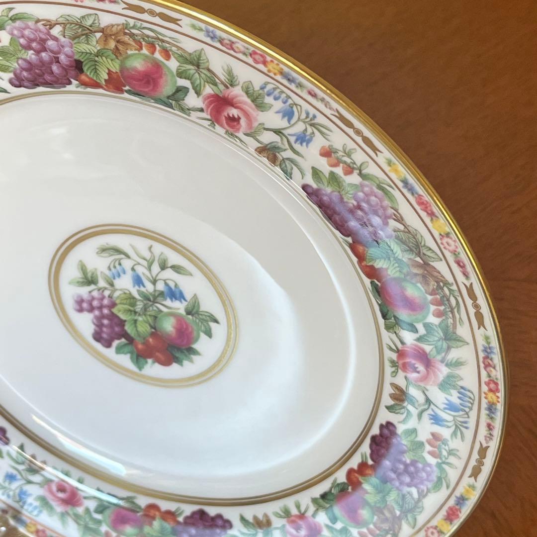 【レア美品】英国製　スポード ★プロバンス★フルーツリム　トリオ