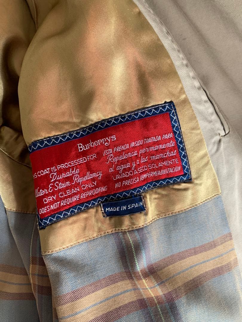 バーバリー バルカマンコート ステンカラー　ヴィンテージ 60's XL