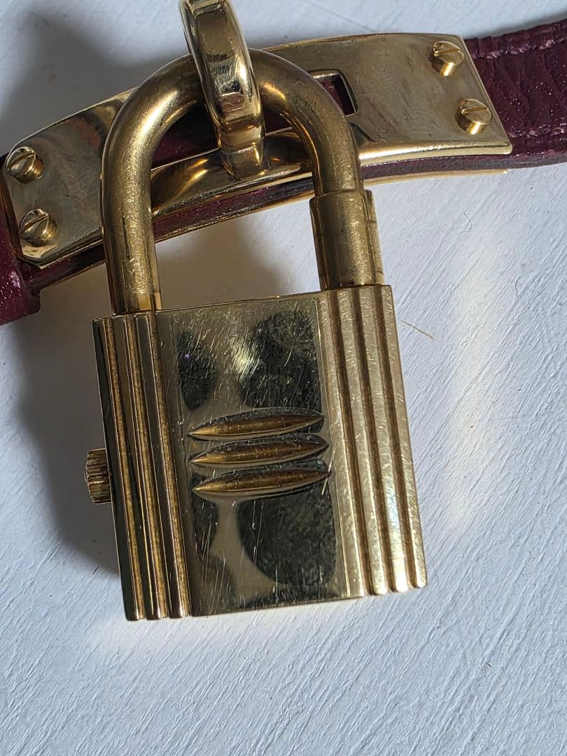 エルメス　HERMES ケリーウォッチ　保証書あり