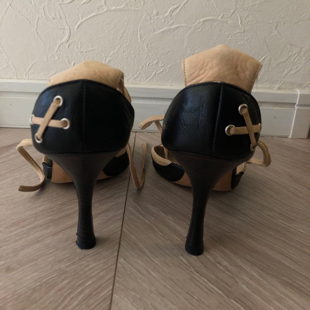 ヒール　マノロブラニク　本革