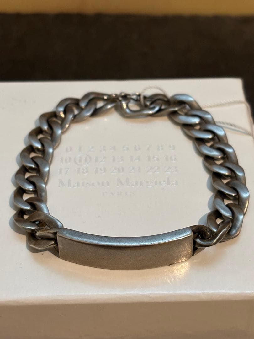 Maison Margiela チェーンブレスレット　シルバー