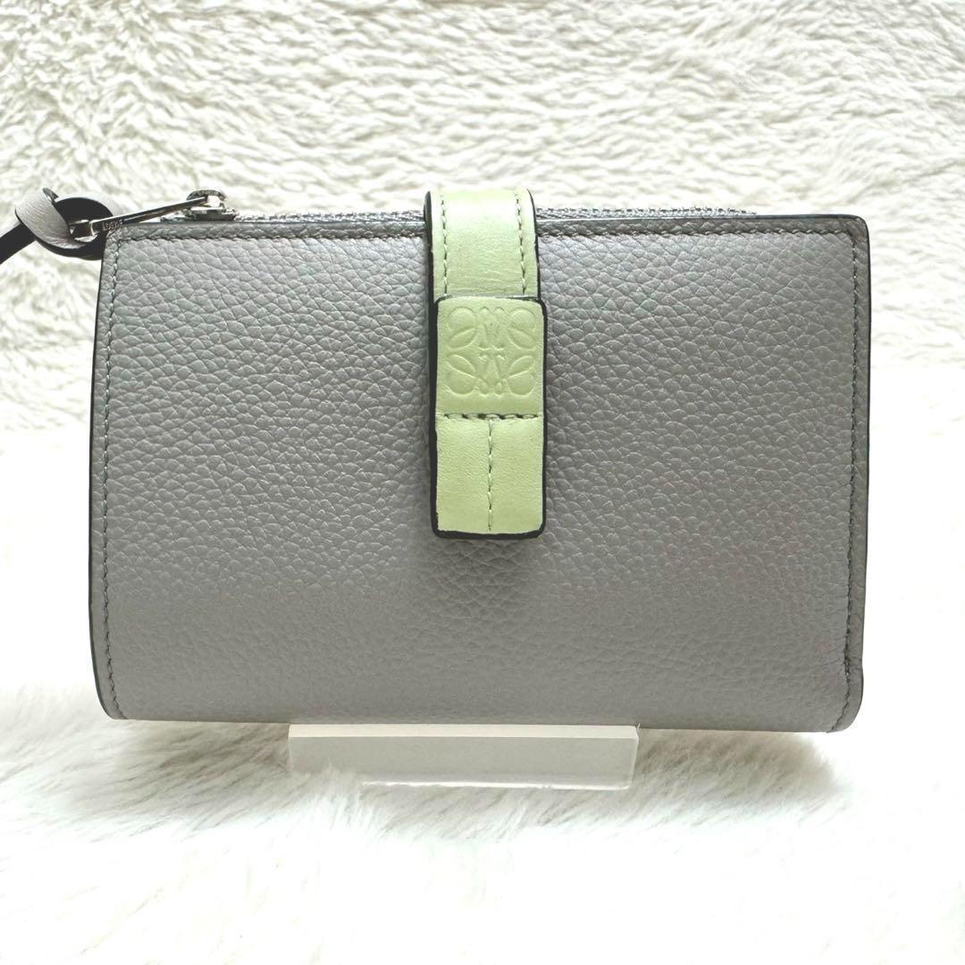 極美品✨ LOEWE ロエベ SLIM ZIP BI-FOLD WALLET