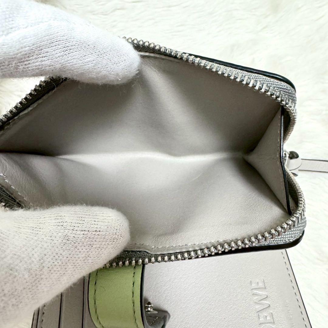 極美品✨ LOEWE ロエベ SLIM ZIP BI-FOLD WALLET