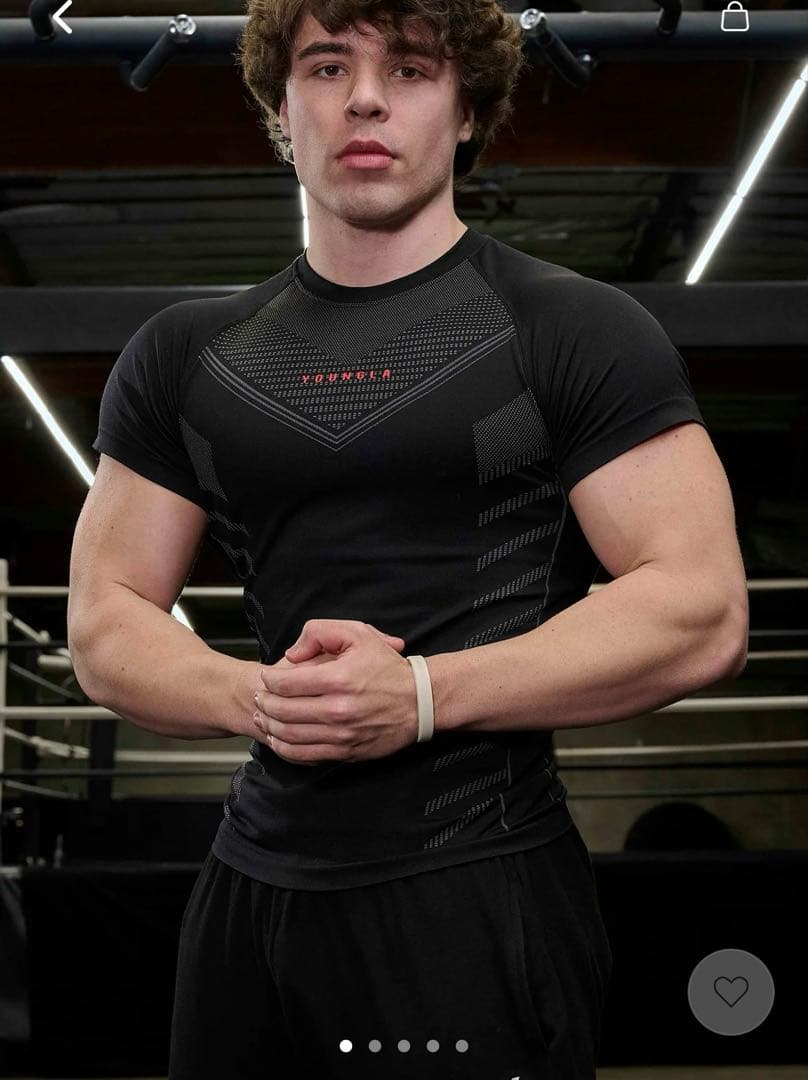 トップス  465 Superhero Compression Tee M