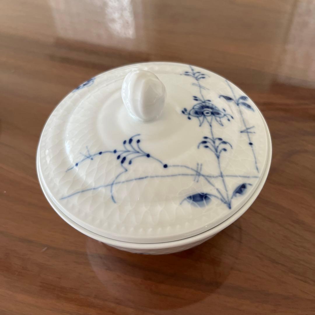 ブルーパルメッテ蓋付きボウル　ペア ソレイユさん専用です。