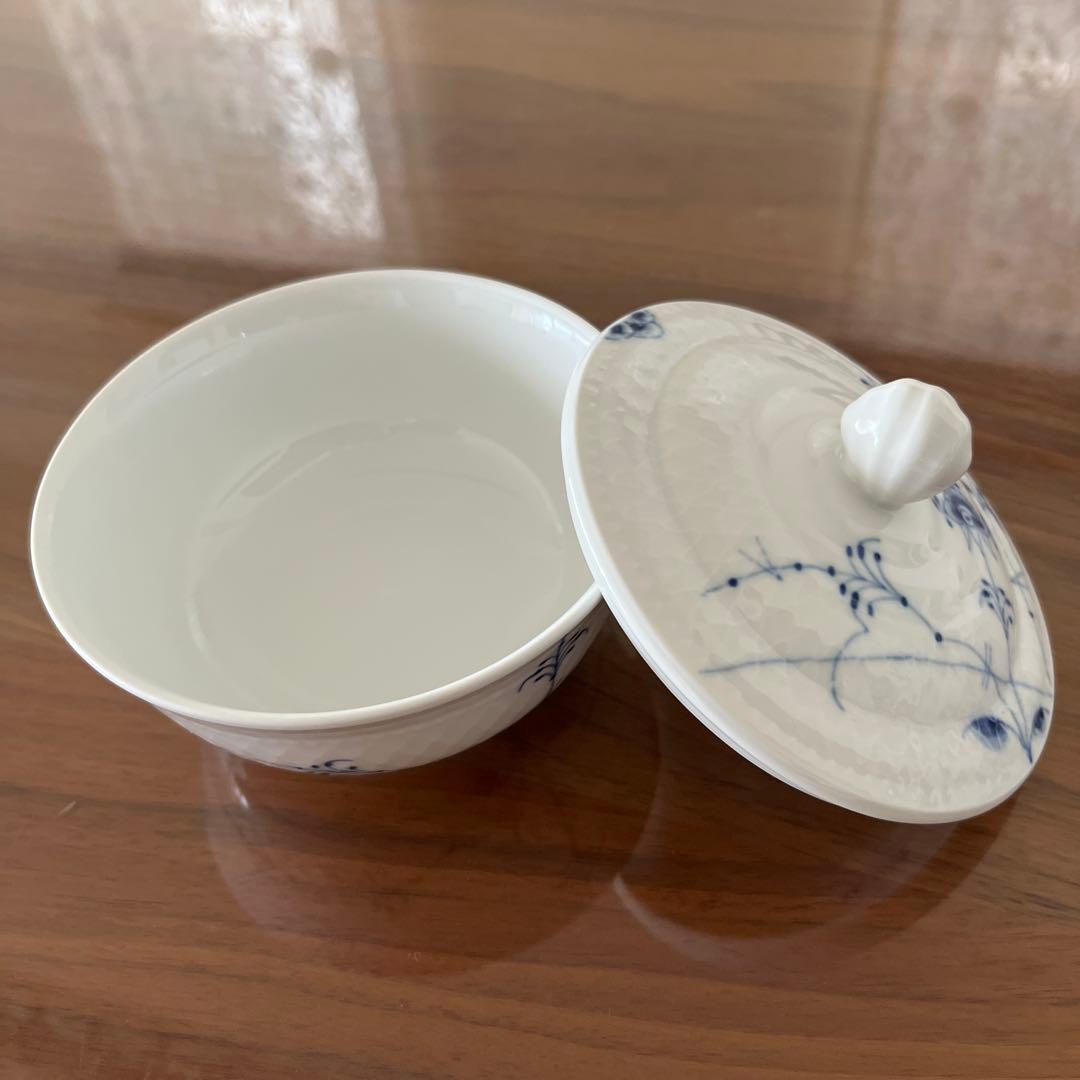 ブルーパルメッテ蓋付きボウル　ペア ソレイユさん専用です。