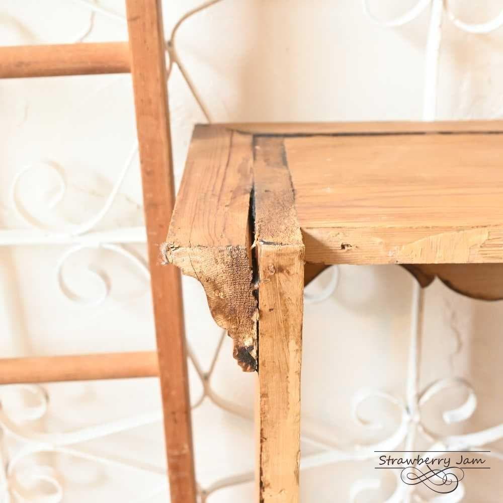 L3705-257 英国アンティーク パイン シェルフ 食器棚 棚 本棚 壁掛け