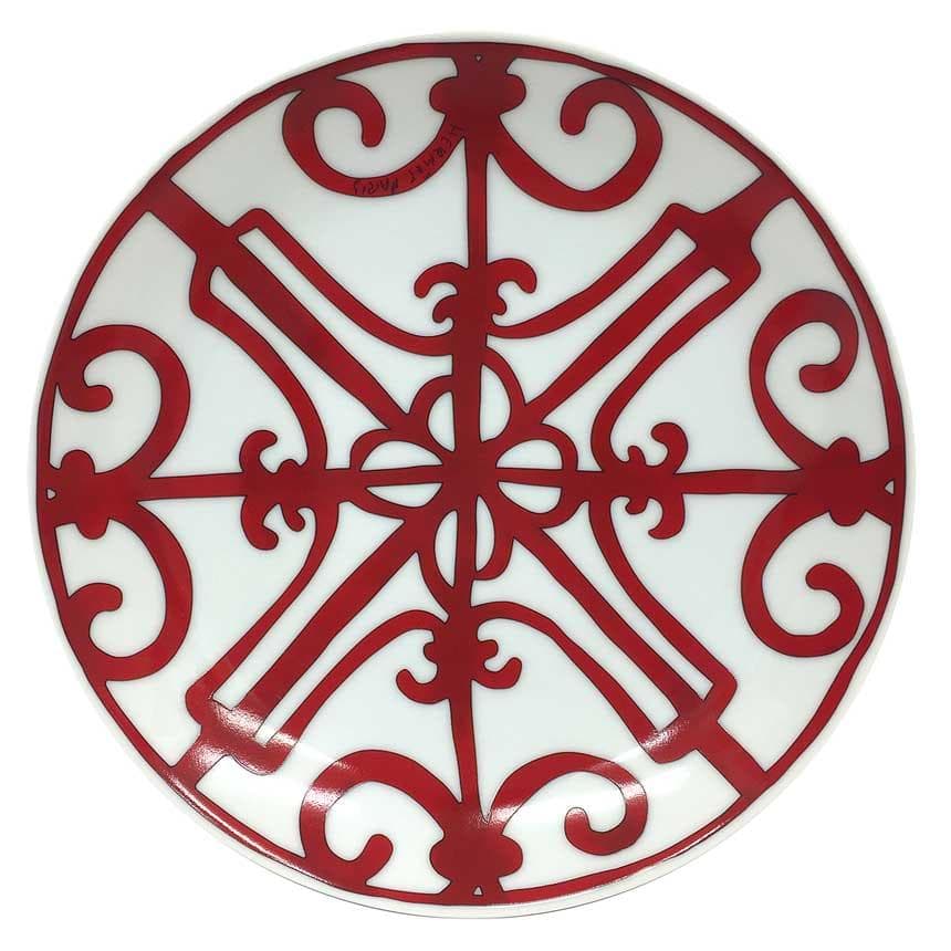 未使用 エルメス ガダルキヴィール プレート No.6 17cm aq10916