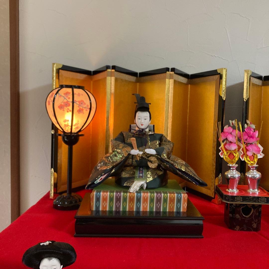 秀月 雛人形 日本人形 七段飾り 桃の節句 雛祭り セットNo.③