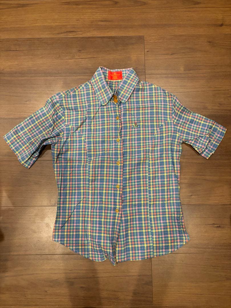 Vivienne Westwood RED LABEL 半袖シャツ チェック柄