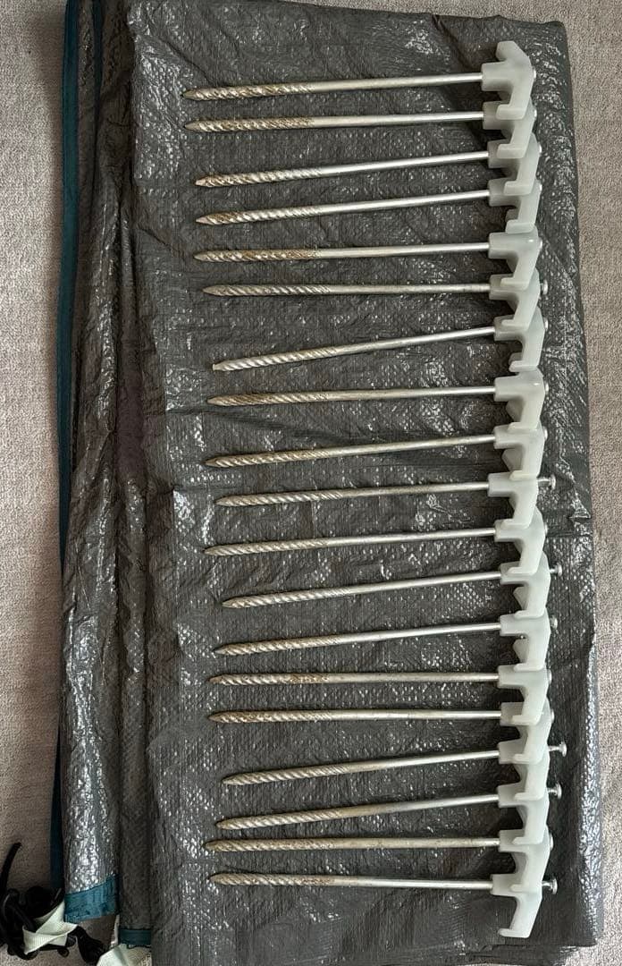 DoD ヤドカリテント グレー & タープポールセット