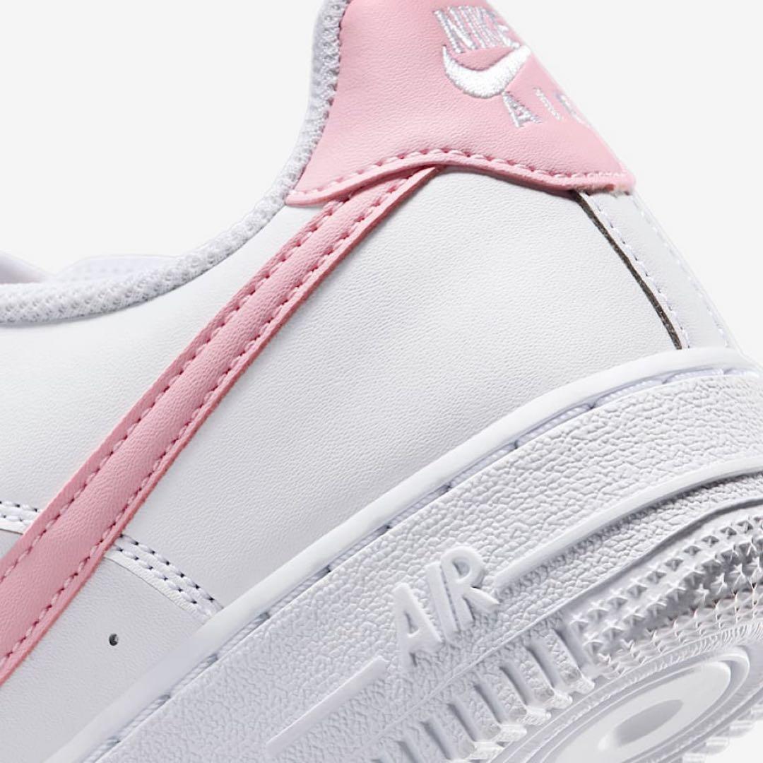 【新品24cm】NIKE｜エアフォース１GS｜ホワイト/ソフトピンク