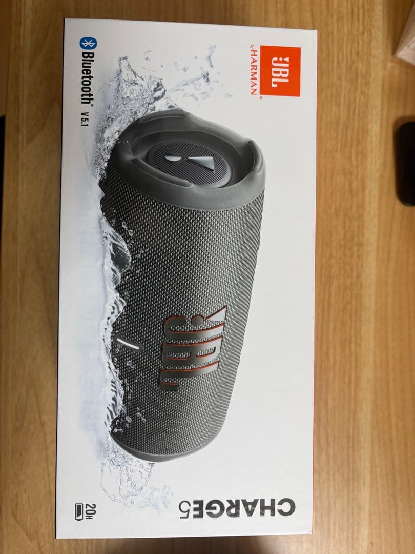 JBL Charge 5 ワイヤレススピーカー グレー