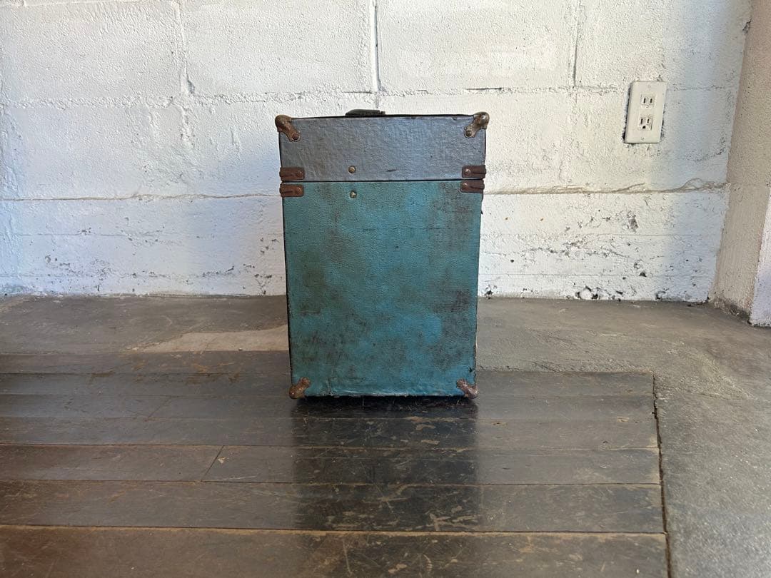 Motorola レザーボックス　工具箱　アメリカ　ビンテージ