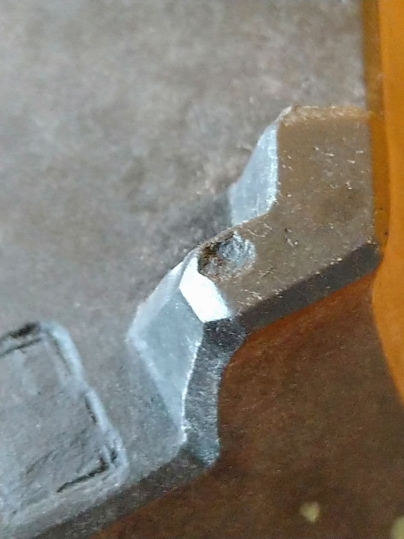 盆栽鉢　黒泥六角絵鉢　落款有り