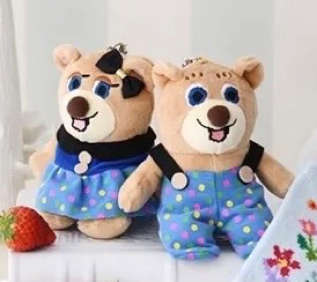 レア♡ フェイラー ニコ オールドテディ ＆ テディガール チャーム