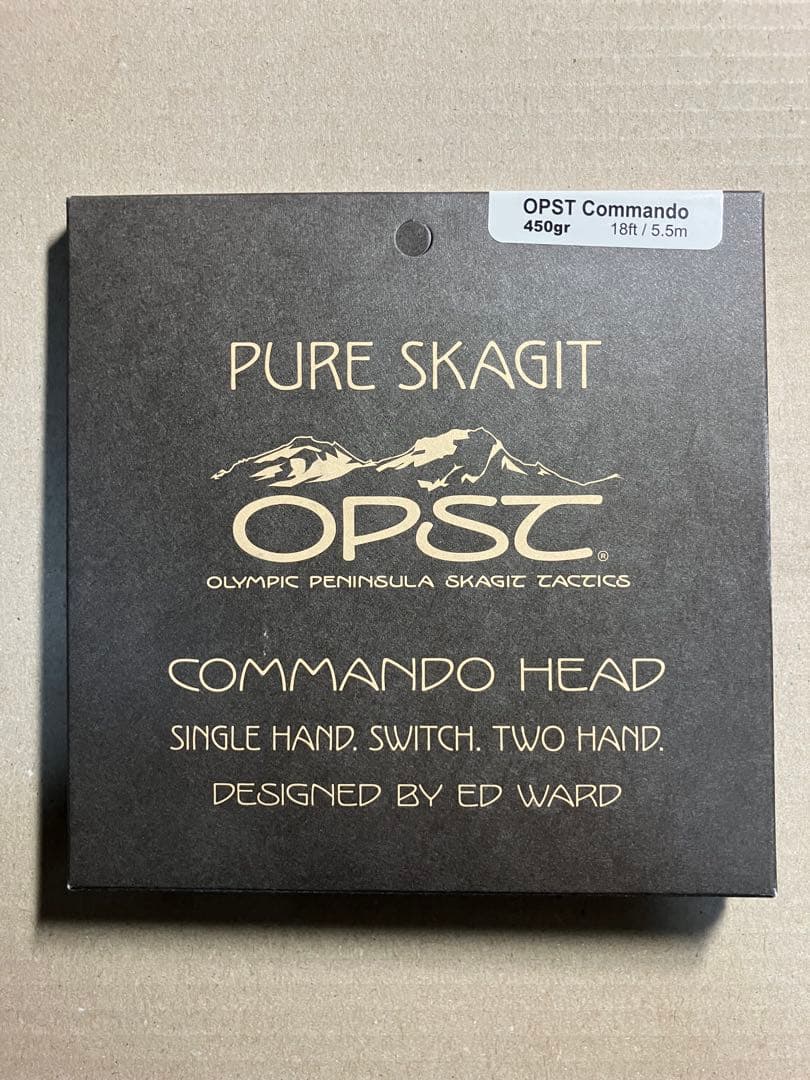 【美品】スカジットヘッド　OPST Commando Head 450gr