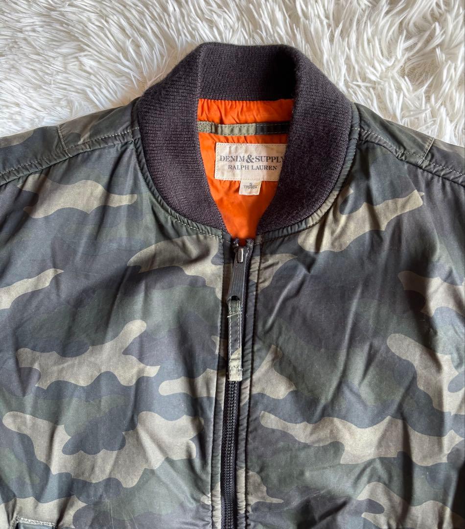デニム&サプライラルフローレン　ジャケットS新品ミリタリー柄　カモフラ柄　迷彩柄
