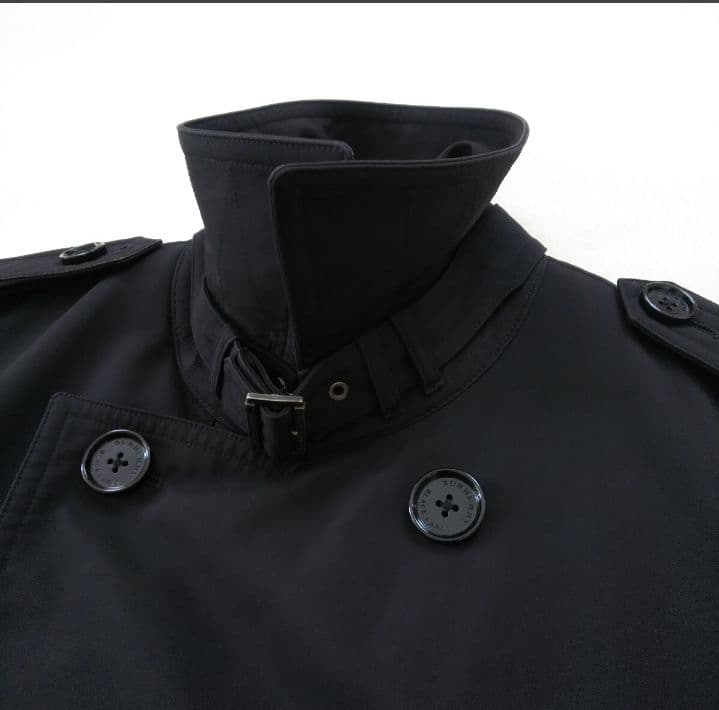 【極美品 L】バーバリーブラックレーベル 中綿入ライナー付トレンチコート