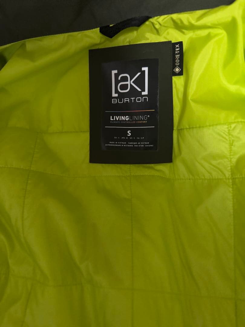 Burton swash [ak] GORE-TEX Sサイズ