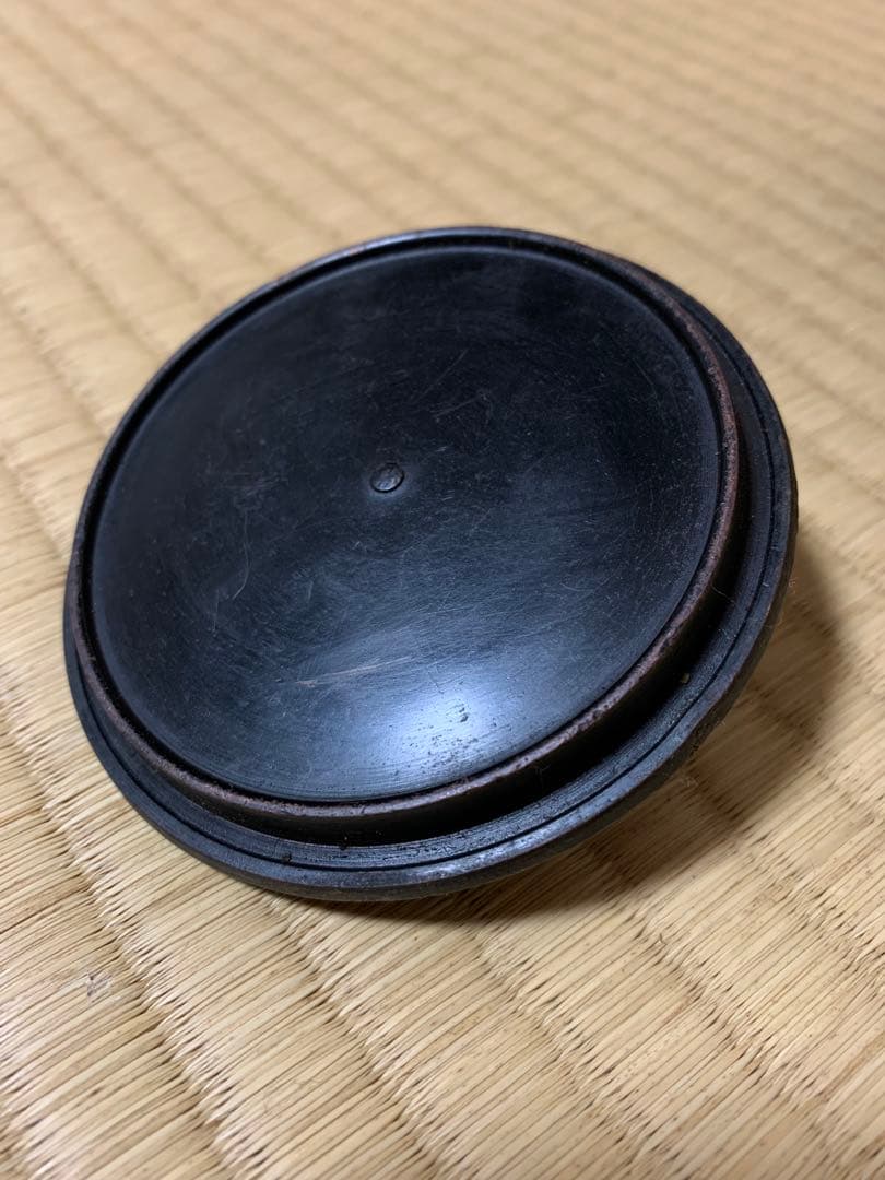 骨董　古い鉄瓶　豆鉄瓶？　角型 アンティーク　レトロ　時代　戦前