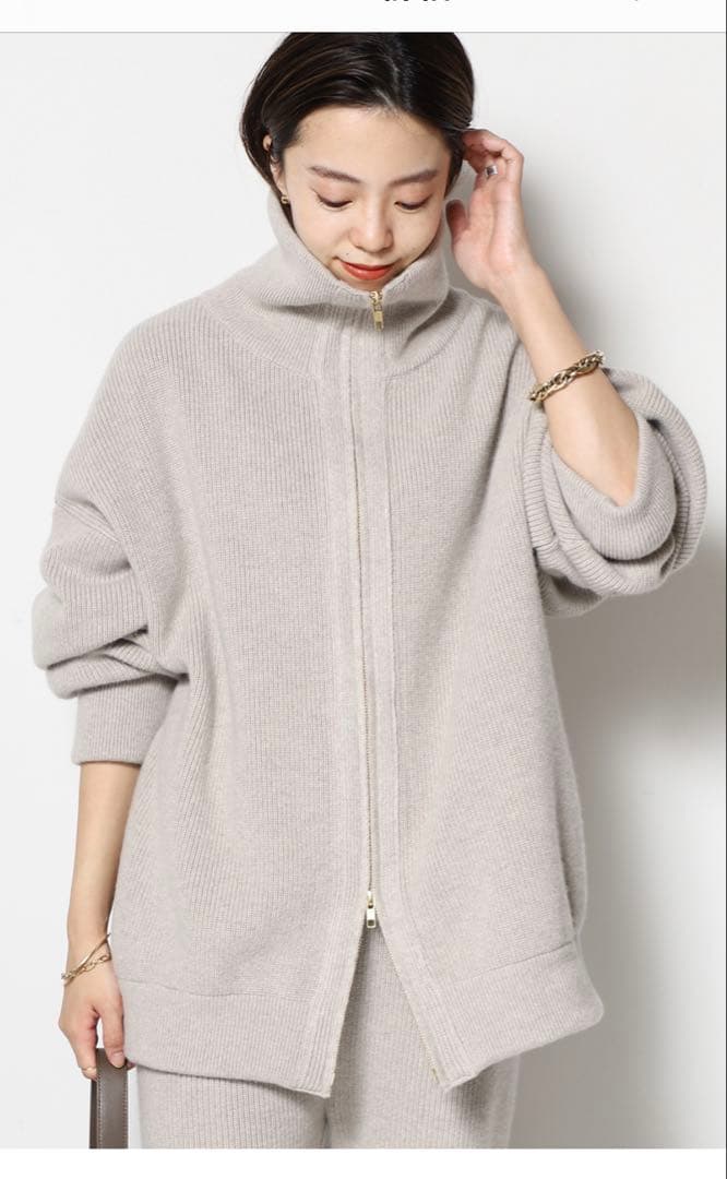 【新品】Deuxieme Classe OLBIA ロングジップ ブルゾン