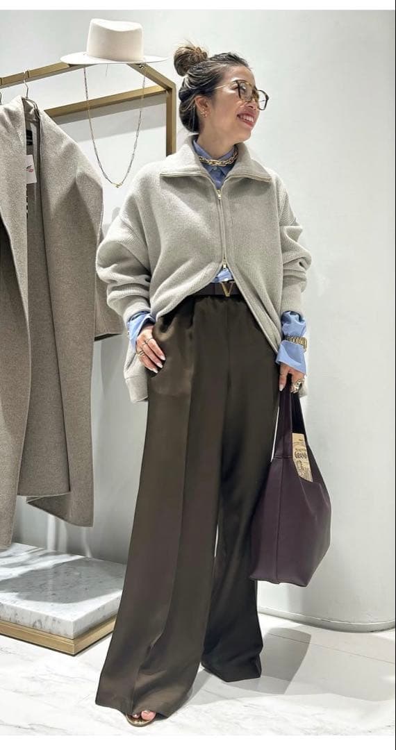 【新品】Deuxieme Classe OLBIA ロングジップ ブルゾン