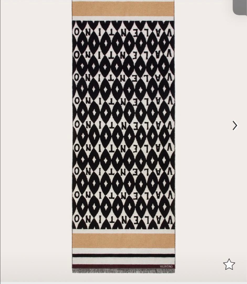 お値下げ VALENTINO ヴァレンティノ メンズマフラー