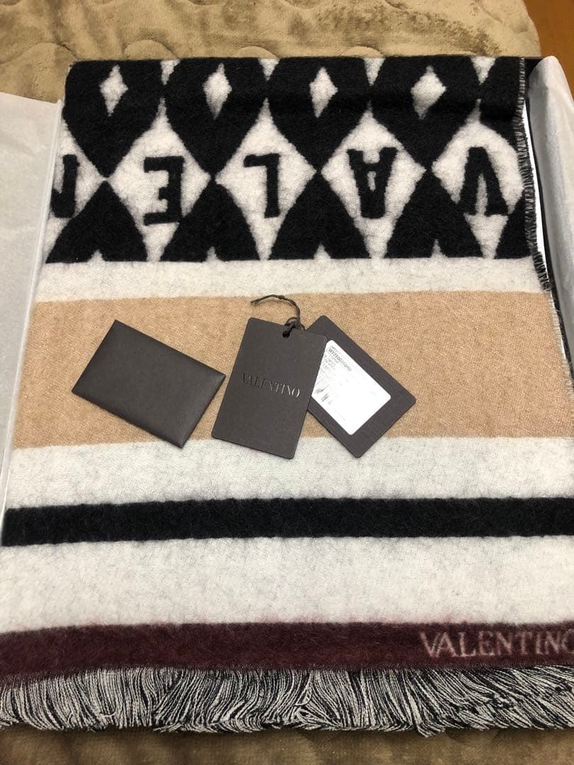 お値下げ VALENTINO ヴァレンティノ メンズマフラー