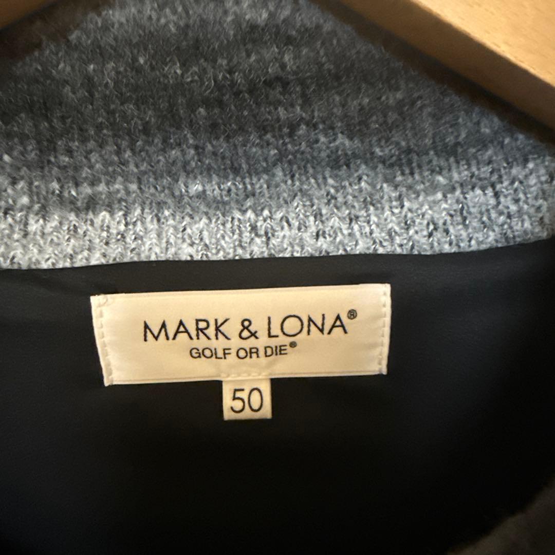 MARK & LONA ハーフジップセーター 50