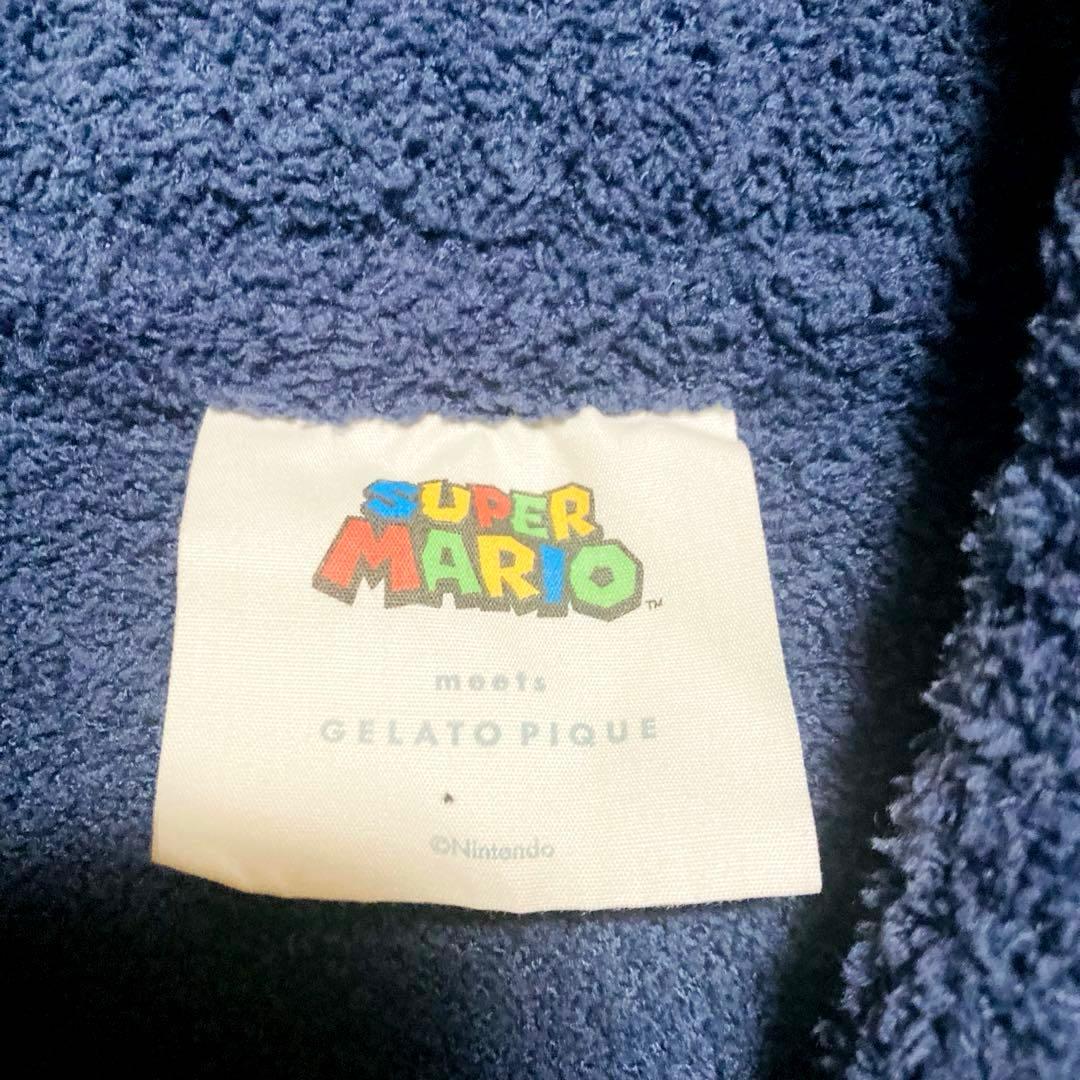 ジェラートピケ × マリオ ベビモコ カーディガン ユニセックス ルームウェア