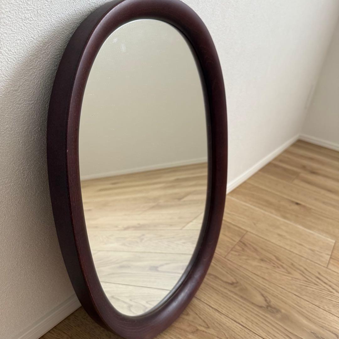 柳宗理　鏡　秋田木工