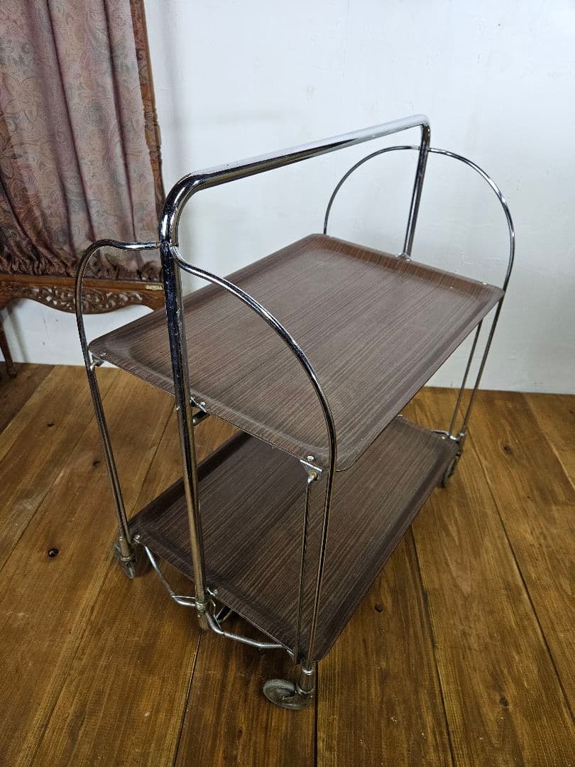 ドイツヴィンテージ GERLINOL社製 フォールディング トロリーワゴン