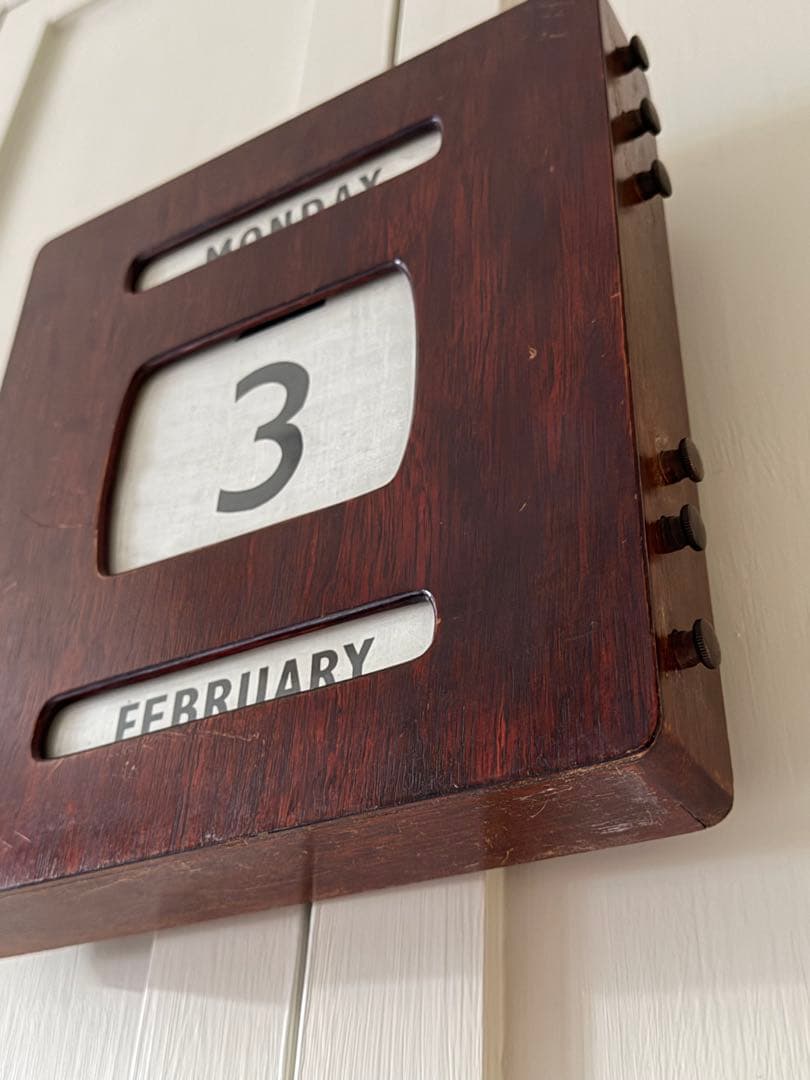 【レア】ビンテージ　万年カレンダー　壁掛けカレンダー