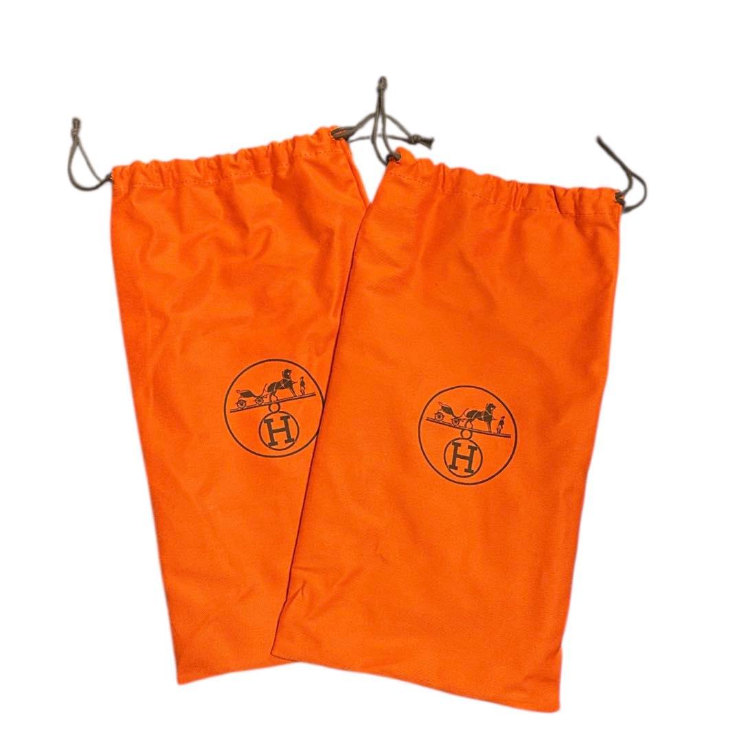 HERMES 36 ほぼ新品　ホワイトレザー スニーカー