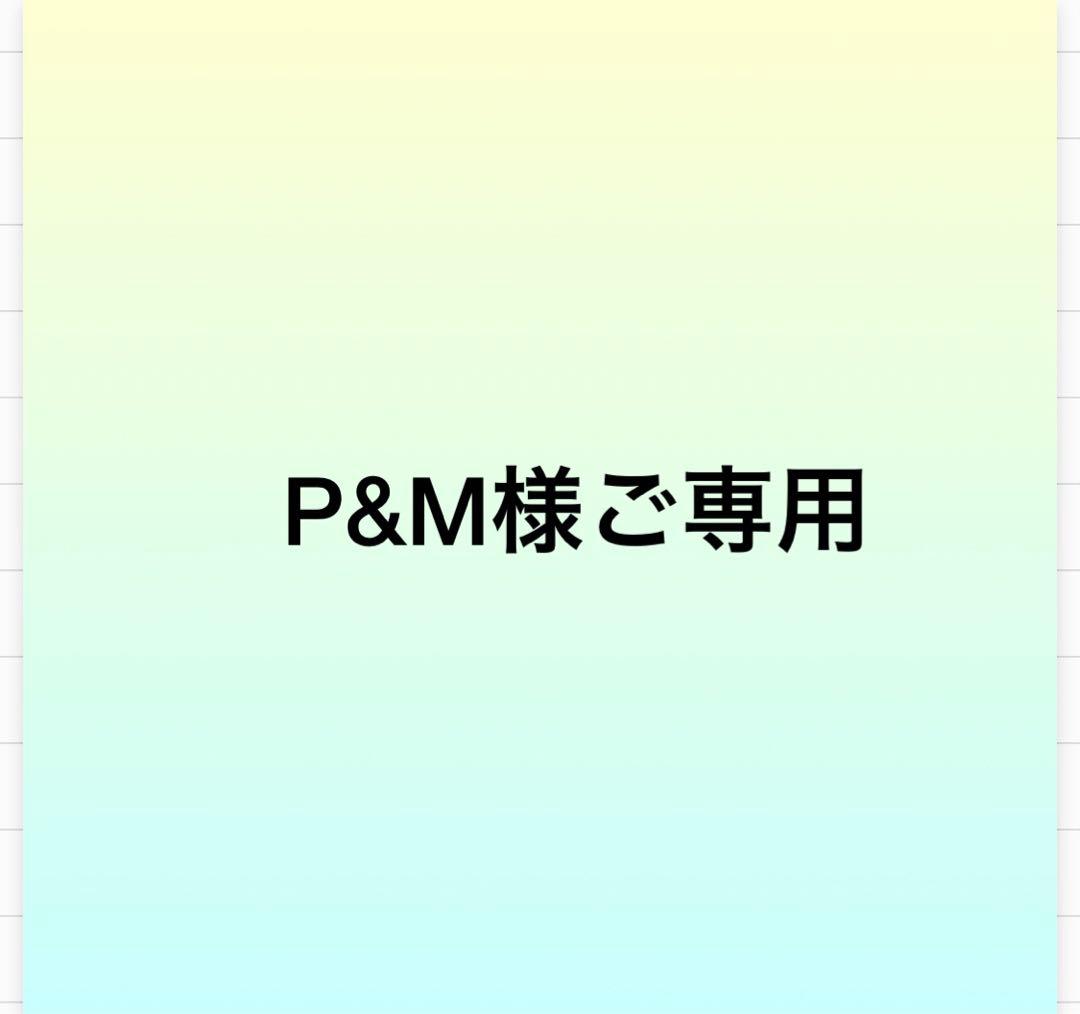 P &Mオーダー品　11個