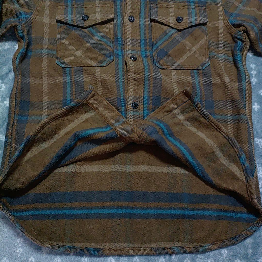 ウエス UES 長袖シャツ 502551 エクストラヘビーネルシャツ L