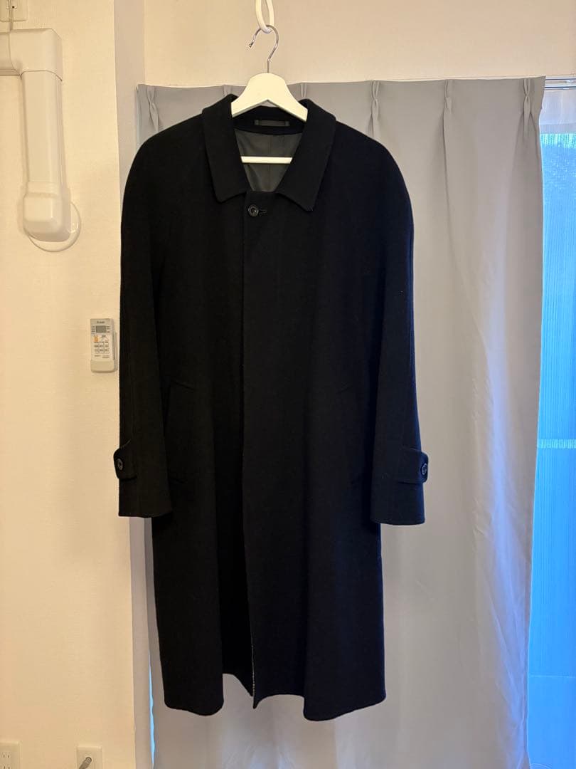 Christian Dior ステンカラーコート ブラック